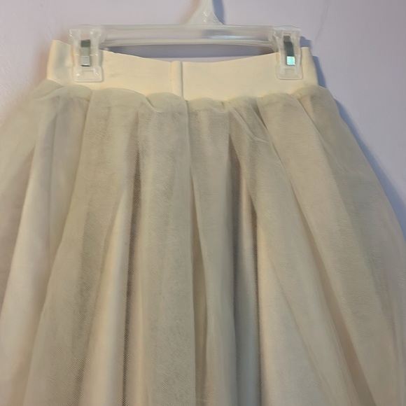 Bliss Tulle Ashley Cream Off White Tulle Skirt size XS - Picture 9 of 14